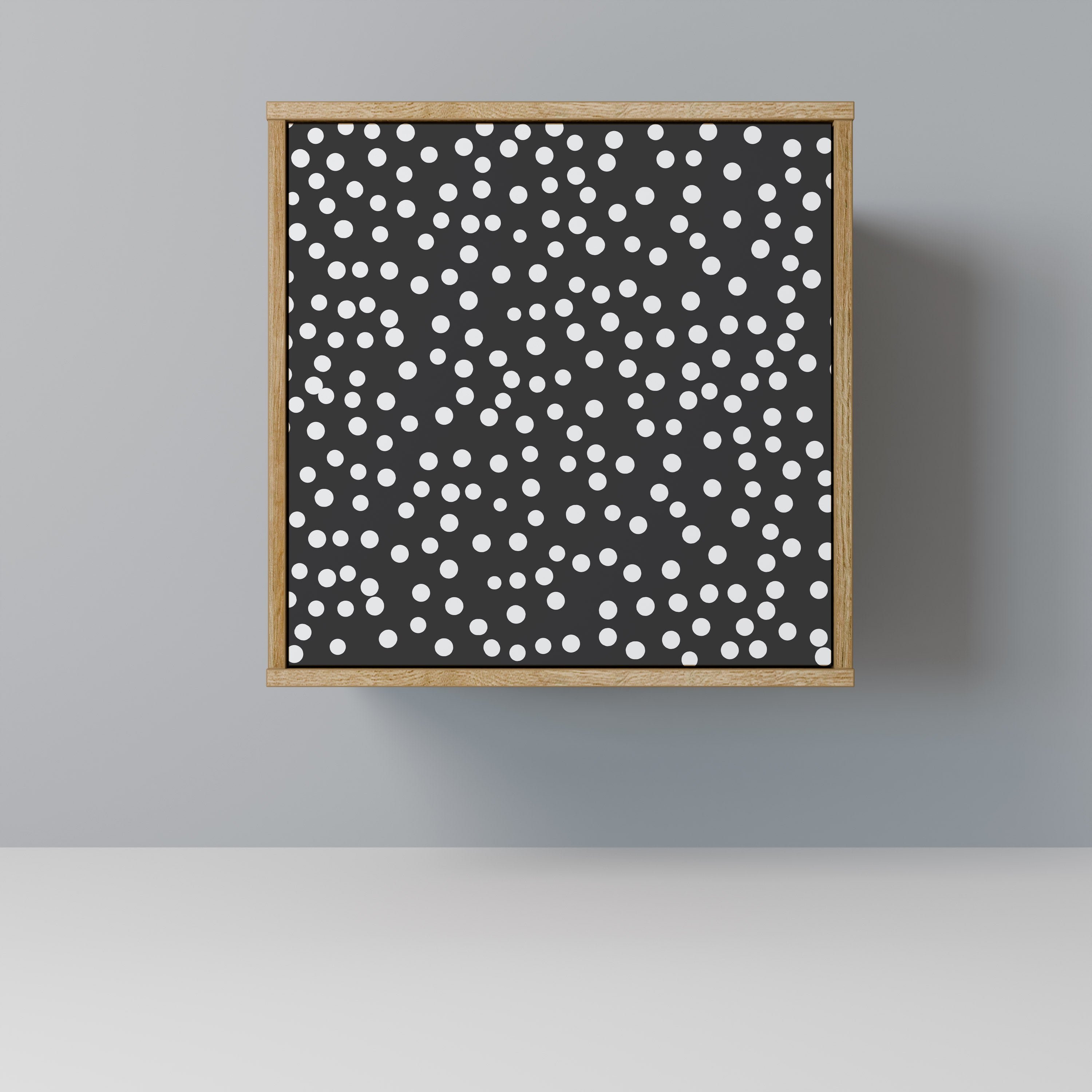 Aparador BLINDING LIGHTS de 1 puerta con acabado roble