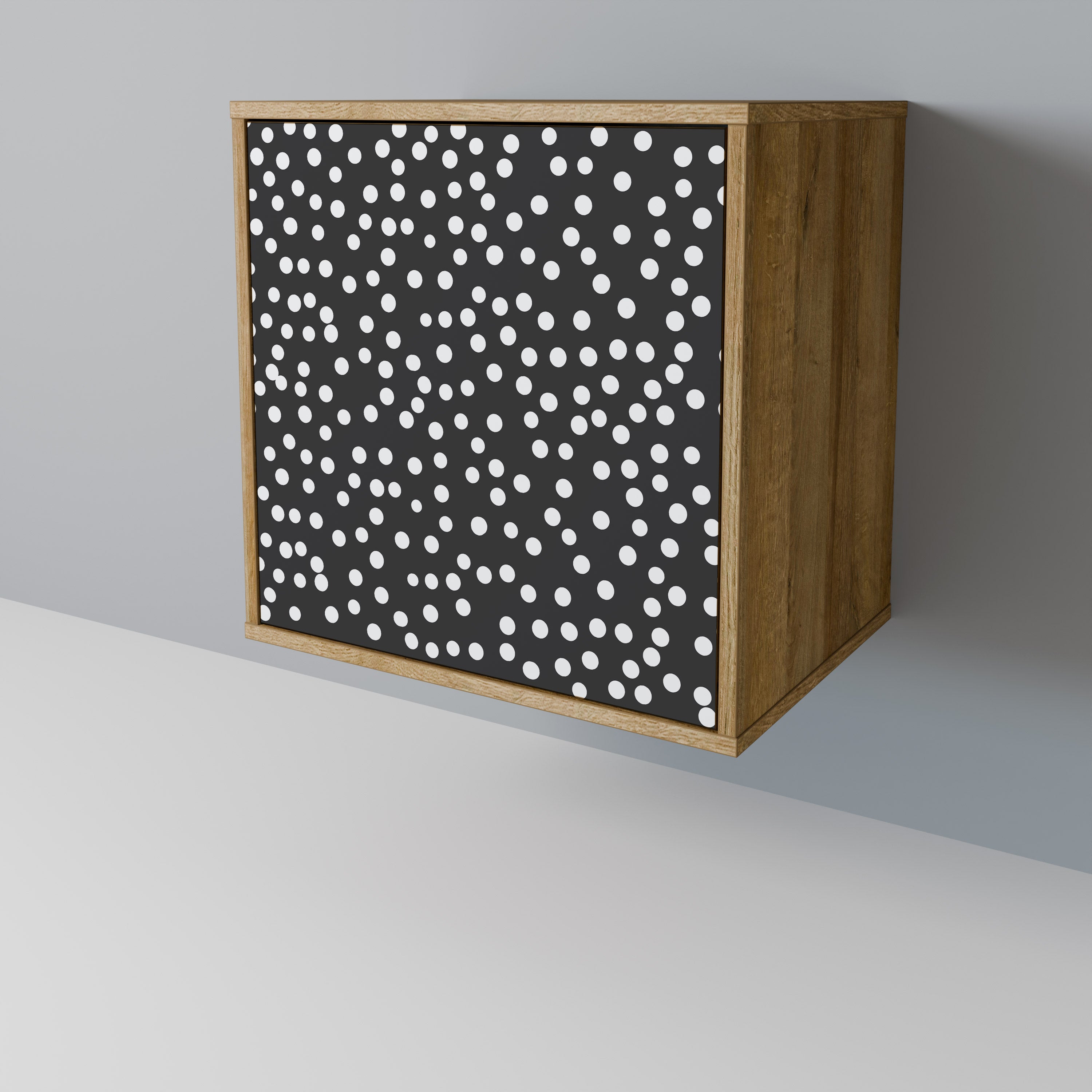 Aparador BLINDING LIGHTS de 1 puerta con acabado roble