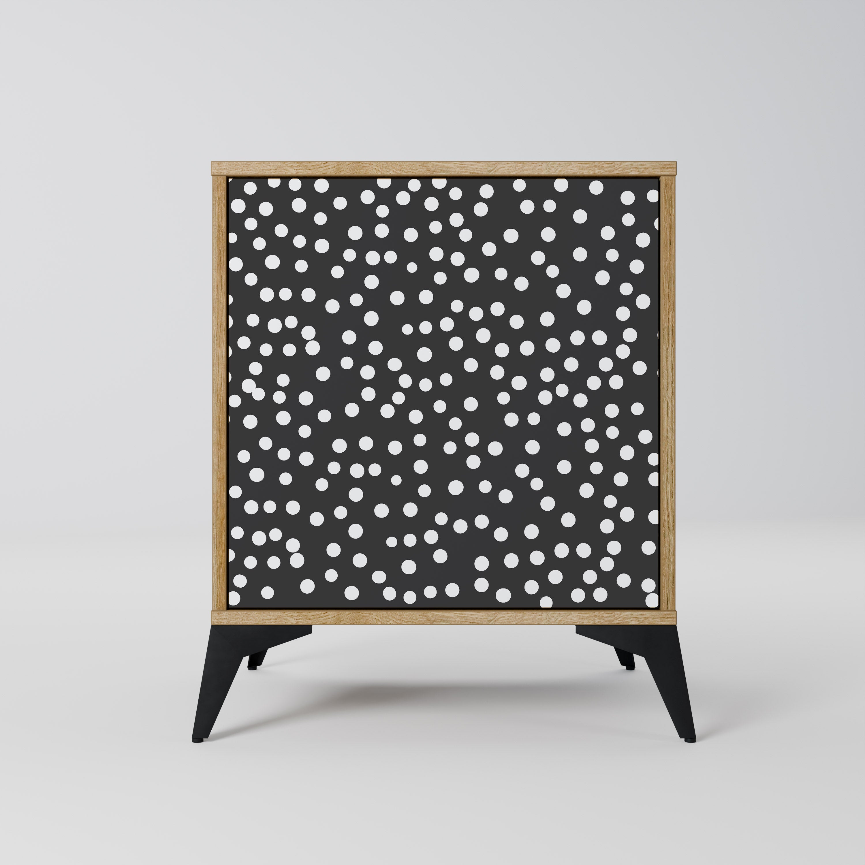 Aparador BLINDING LIGHTS de 1 puerta con acabado roble