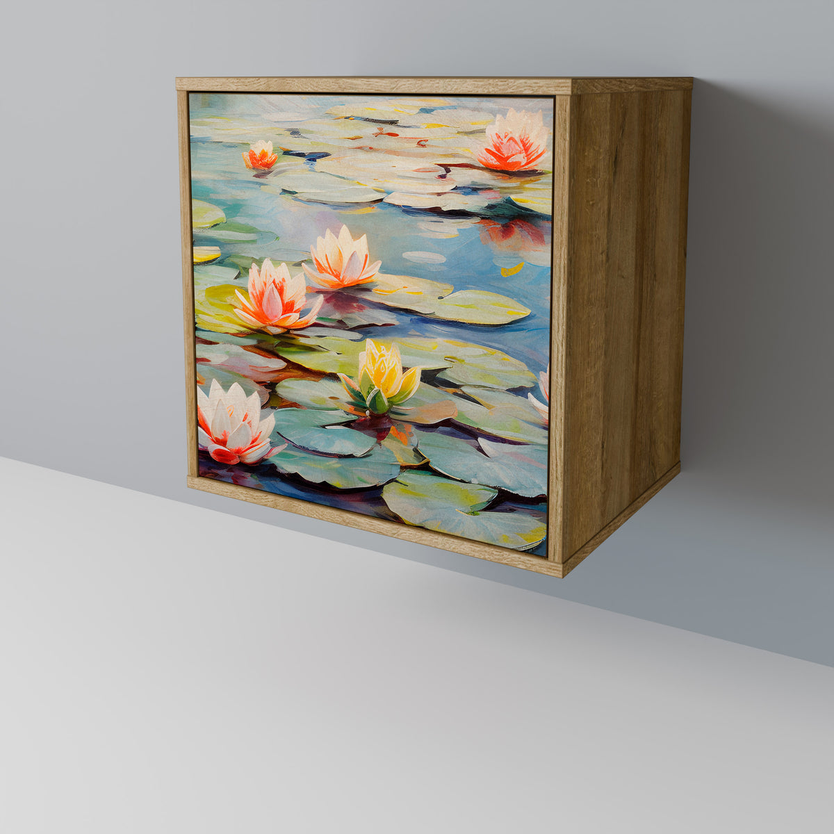 BLOOMING WATERS Aparador de 1 Puerta