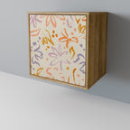 SPRING WHIMSY Aparador de 1 Puerta en Efecto Roble