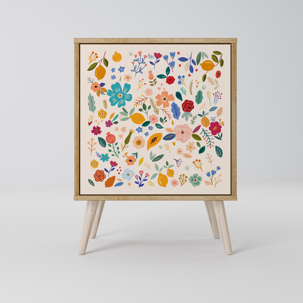 FLORAL COMBINATION 1-Door Sideboard