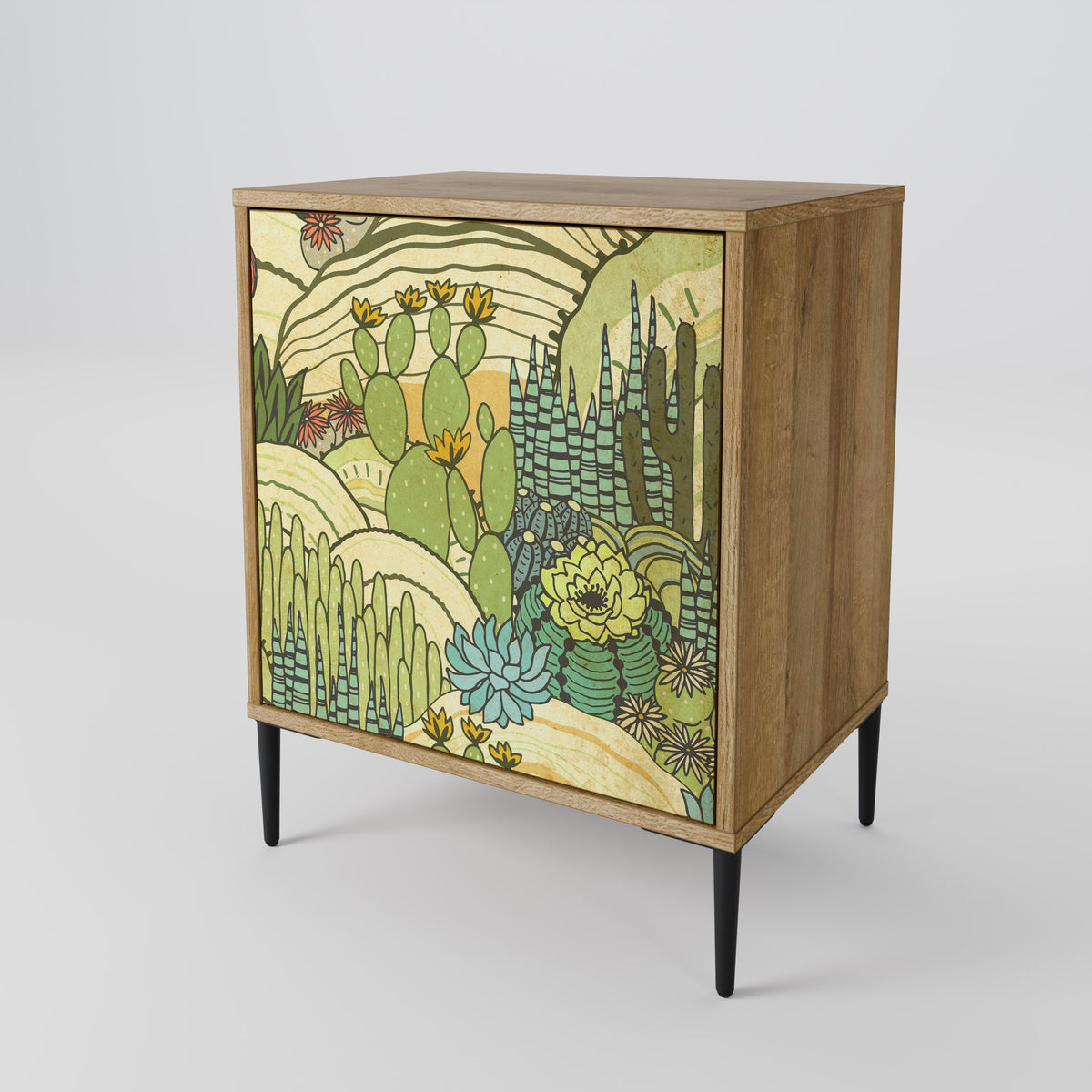 SUCCULENTS KALEIDOSCOPE 1-Door Sideboard