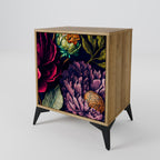 BLOOMING ELEGANCE 1-Door Sideboard in Oak Effect