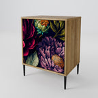 BLOOMING ELEGANCE 1-Door Sideboard in Oak Effect
