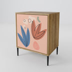 PASTEL DESTINY 1-Door Sideboard in Oak Effect