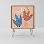 PASTEL DESTINY 1-Door Sideboard in Oak Effect