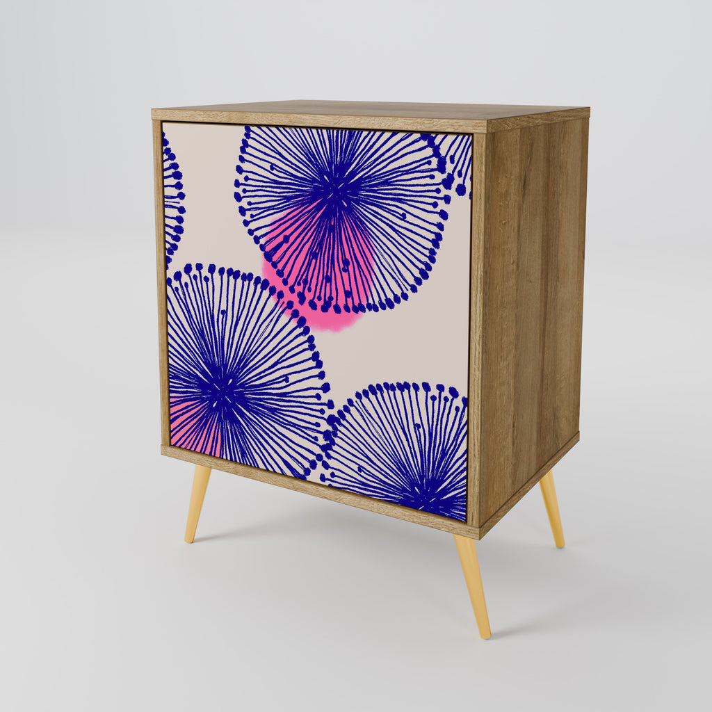 MAGIC NATURE 1-Door Sideboard in Oak Effect