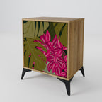 TROPICAL BEAUTY 1-Door Sideboard in Oak Effect