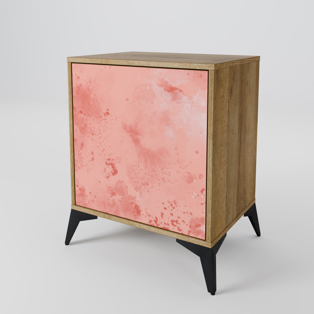 Aparador CRANE DANCE de 1 puerta con acabado roble