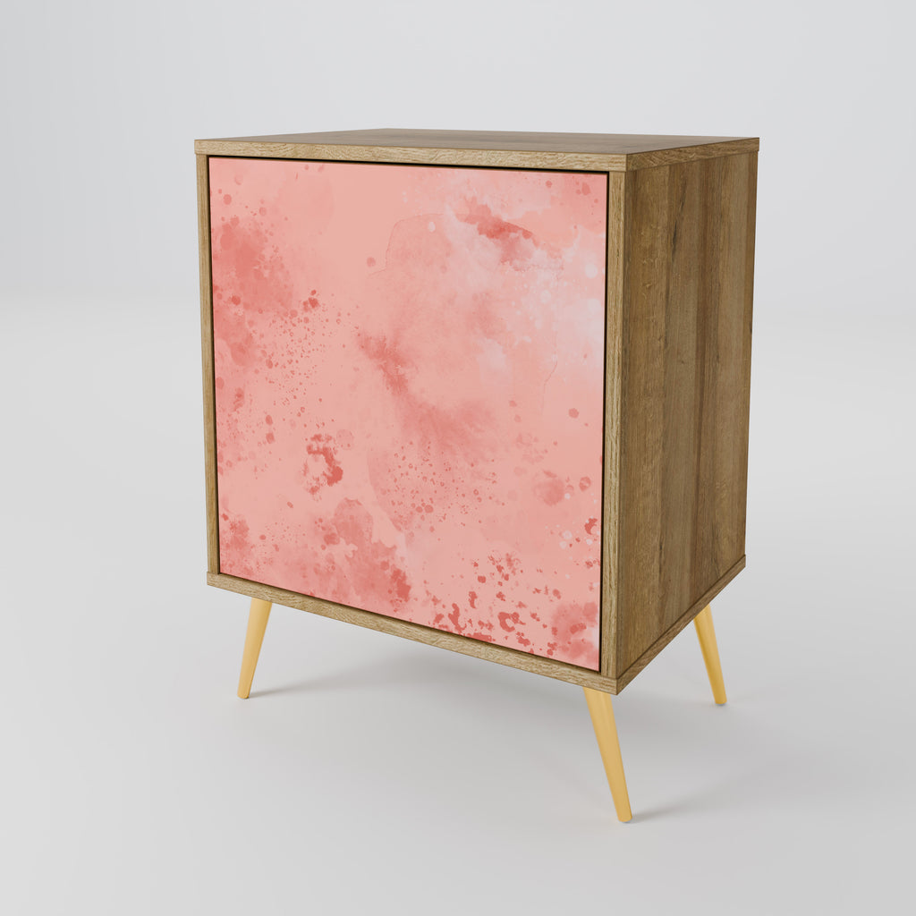 Aparador CRANE DANCE de 1 puerta con acabado roble