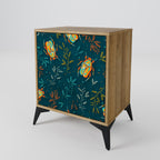 AUTUMN INSECTS 1-Door Sideboard in Oak Effect