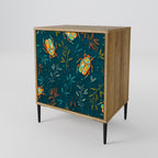 AUTUMN INSECTS 1-Door Sideboard in Oak Effect