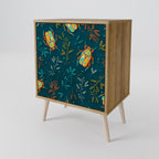 AUTUMN INSECTS 1-Door Sideboard in Oak Effect