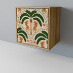 DANCING PREDATORS 1-Door Sideboard in Oak Effect