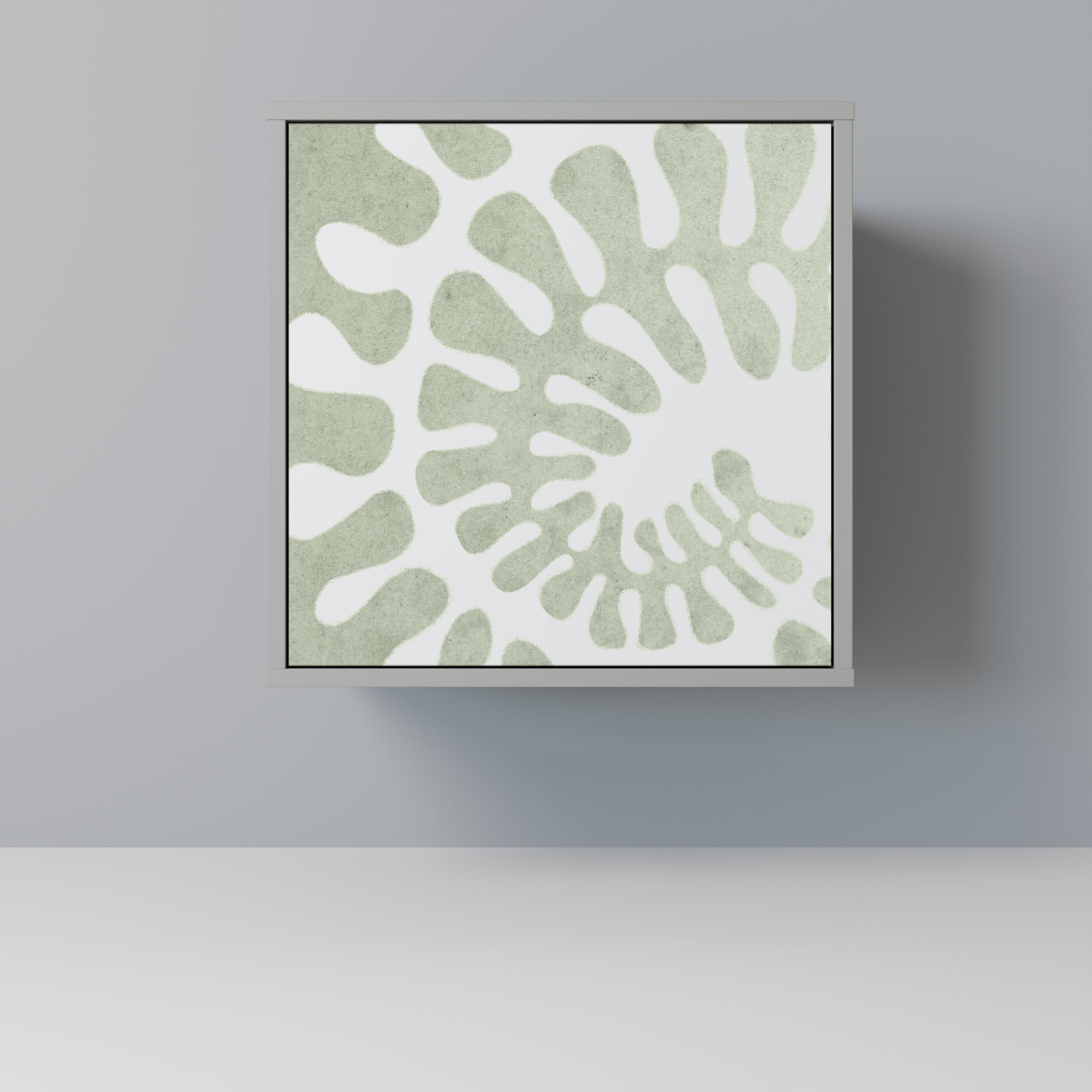 Aparador HELIX DANCE de 1 puerta en acabado gris