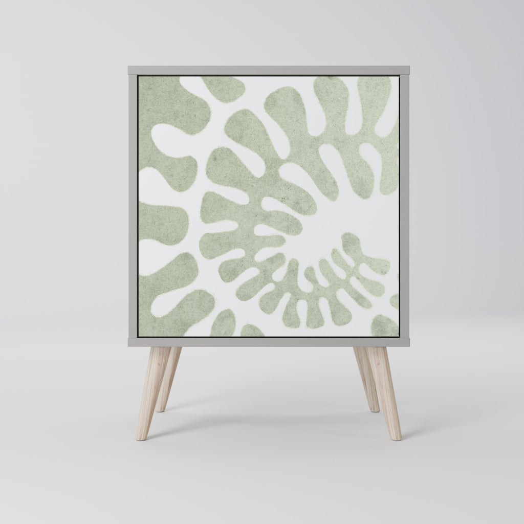 Aparador HELIX DANCE de 1 puerta en acabado gris