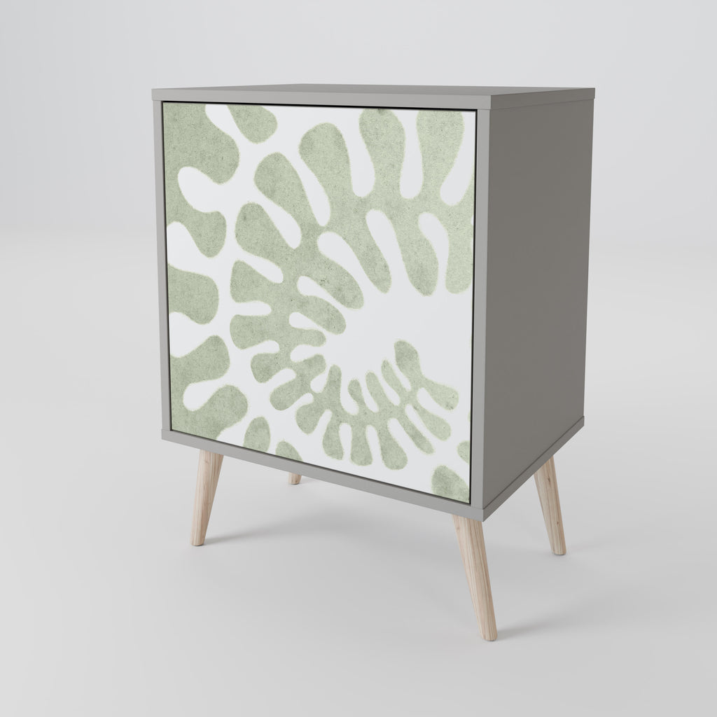 Aparador HELIX DANCE de 1 puerta en acabado gris