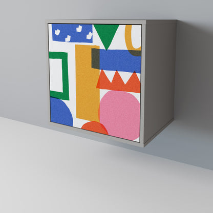 GEOMETRIC GLIMMER Aparador de 1 Puerta