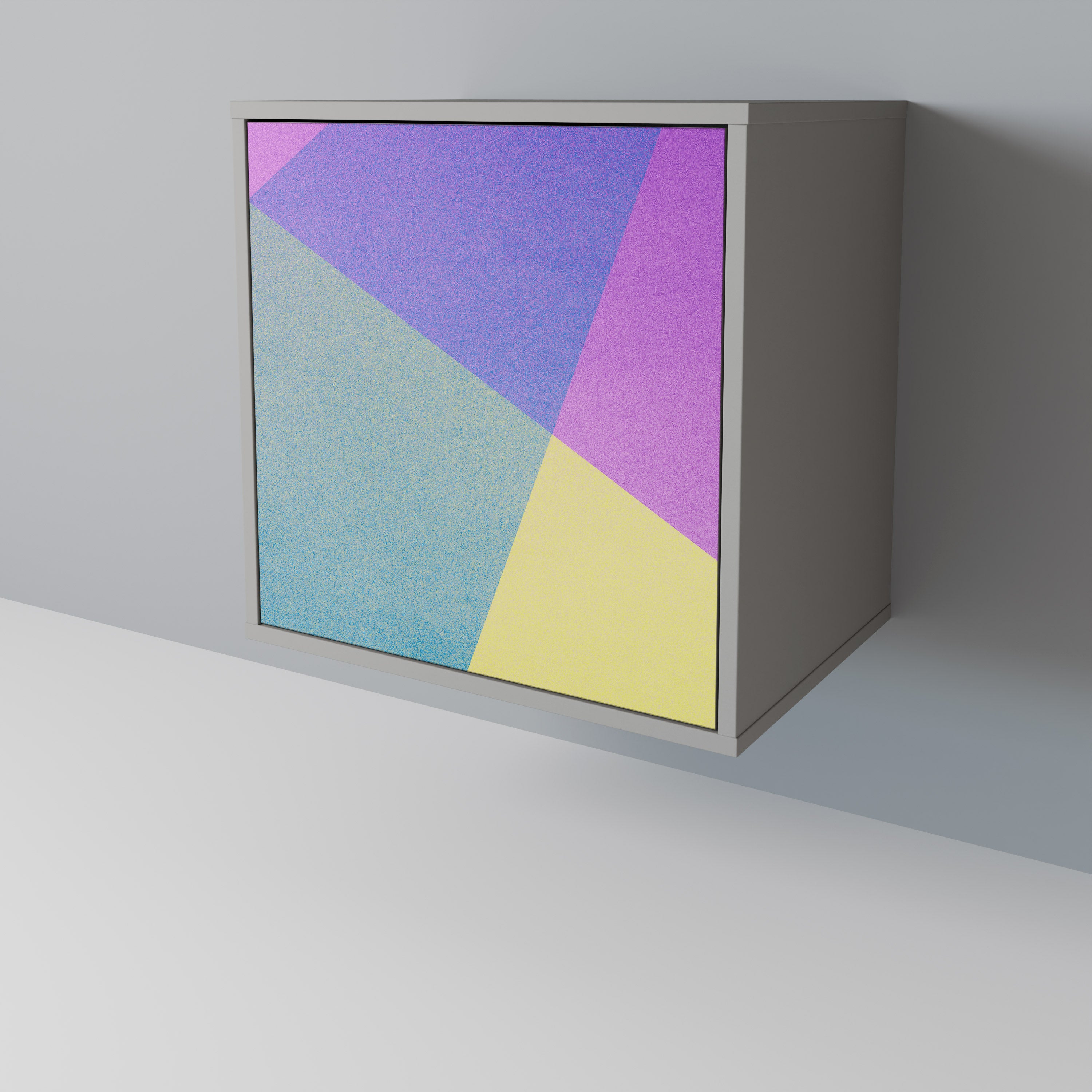 BRIGHT GEOMETRY Aparador de 1 Puerta