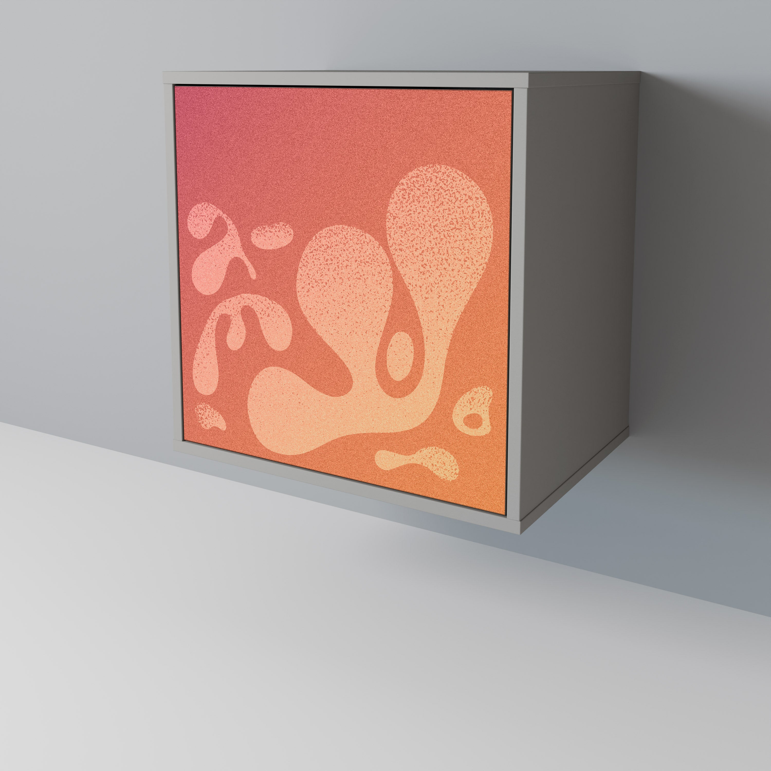 IRREGULAR PINK Aparador de 1 Puerta