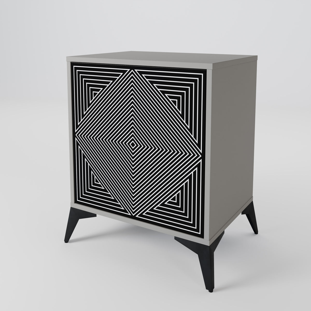 POLYGON ILLUSION Aparador de 1 Puerta