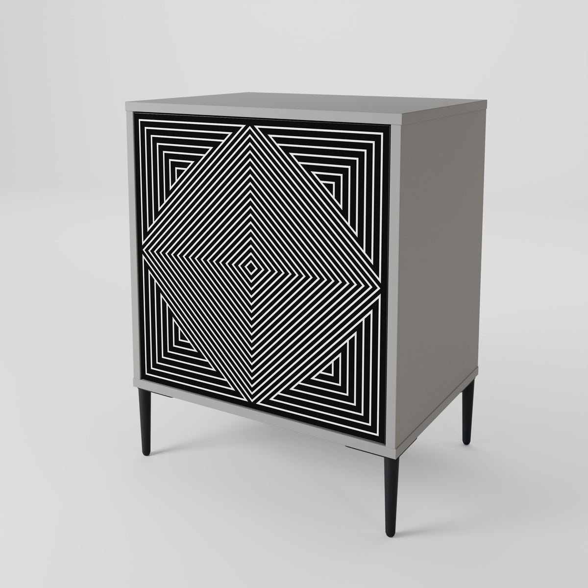 POLYGON ILLUSION Aparador de 1 Puerta