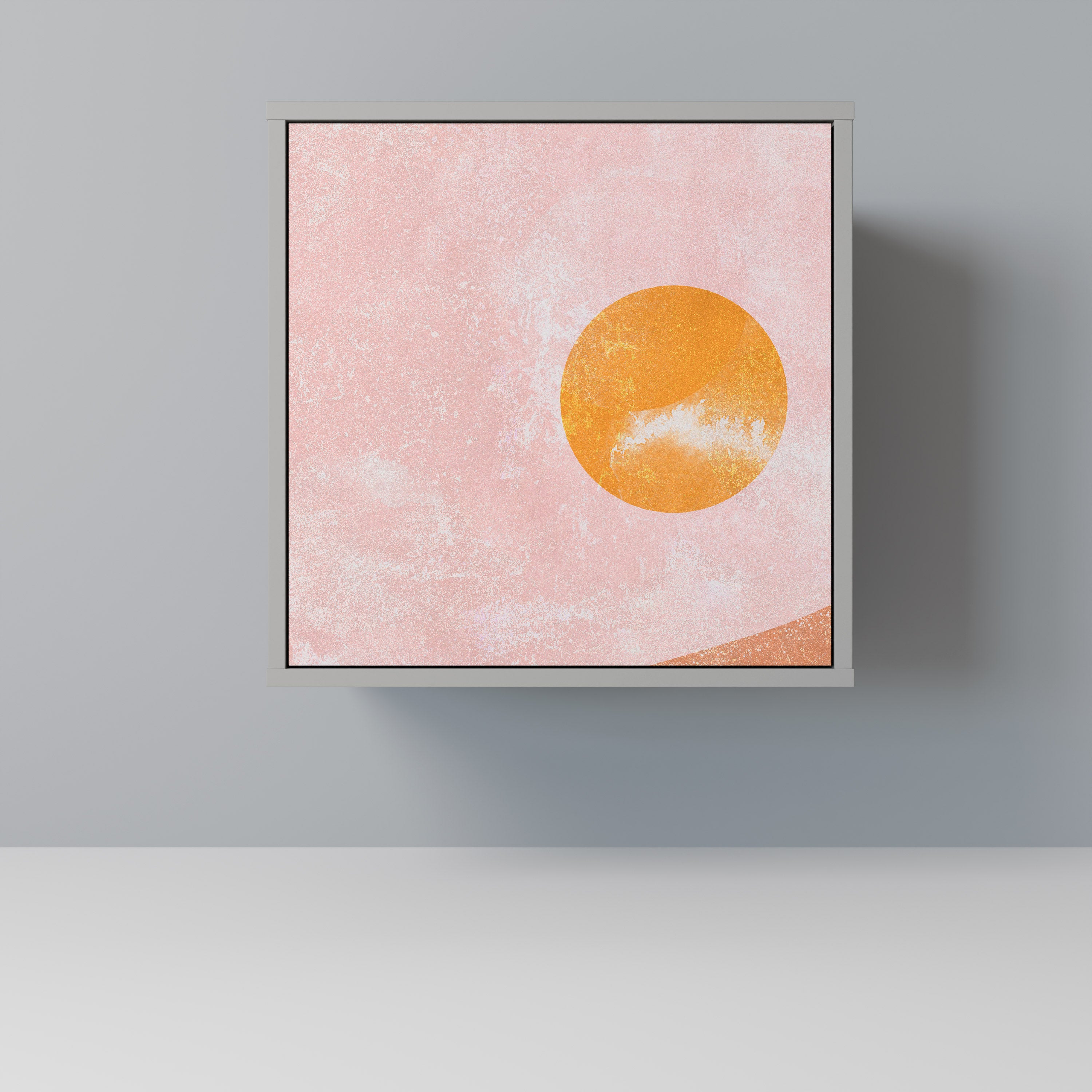 Aparador LUMINOUS SUNLIGHT de 1 puerta en acabado gris