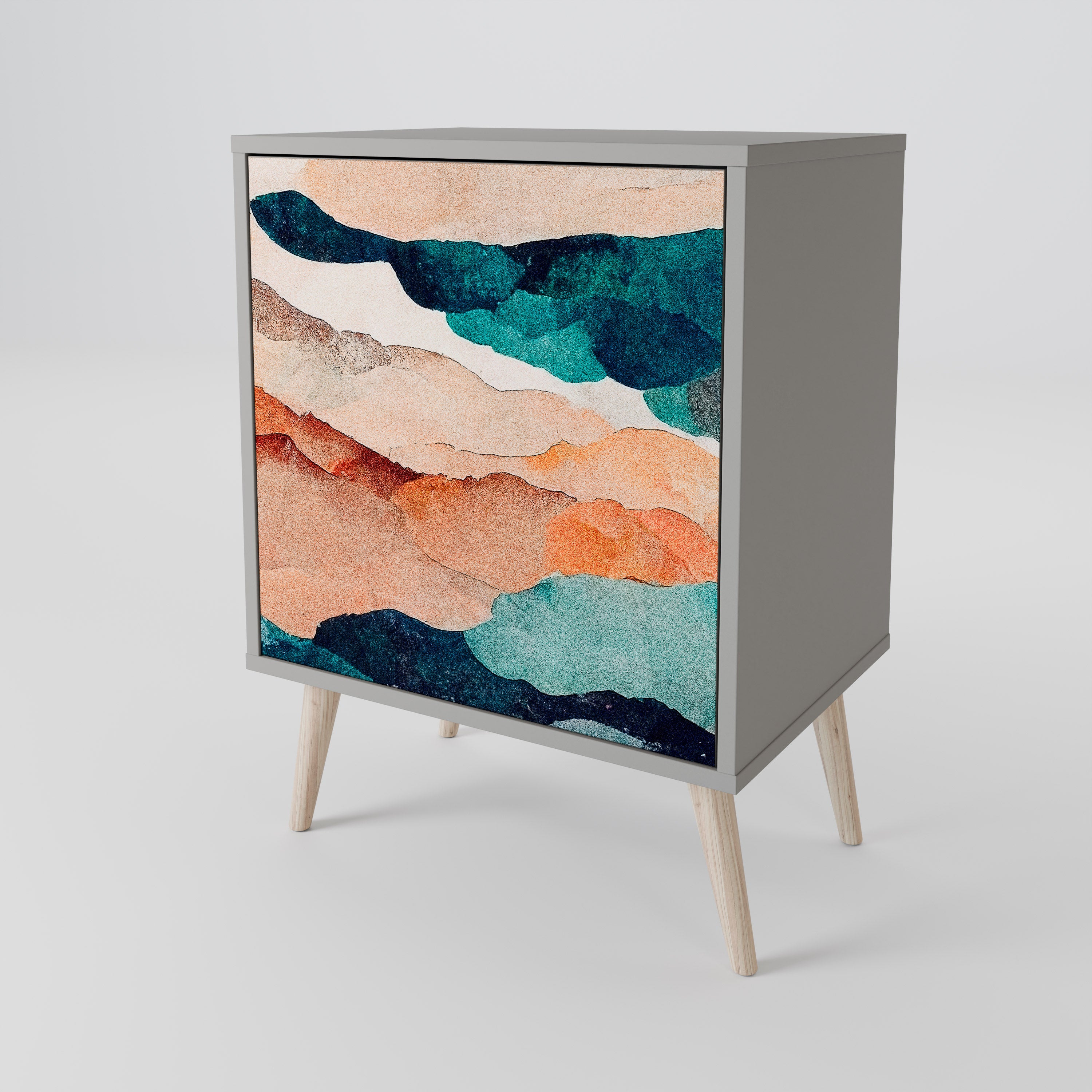 ABSTRACT LANDSCAPE Aparador de 1 Puerta