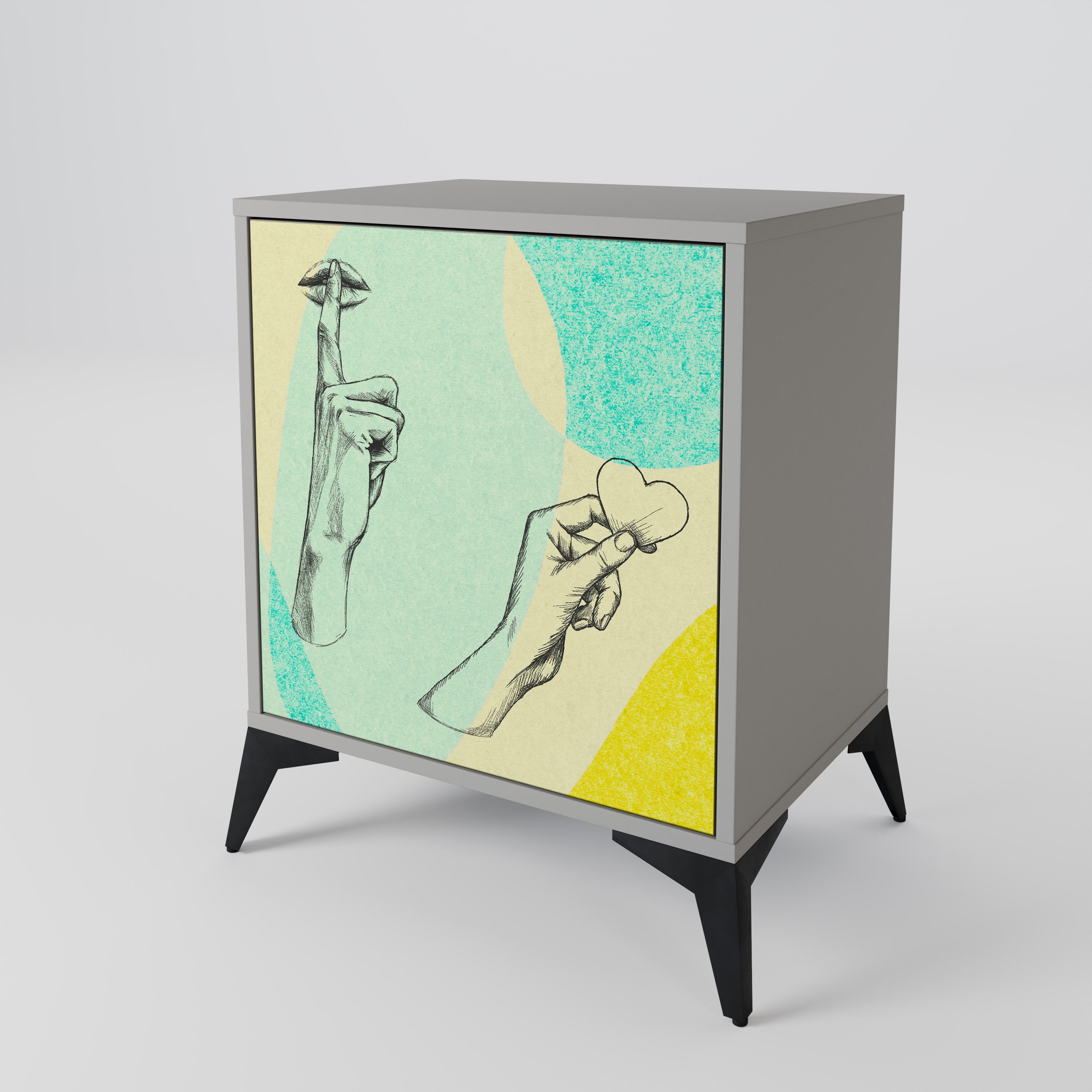 BODY LANGUAGE Aparador de 1 Puerta