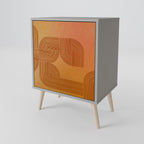 STRENGTHENING RELATION Aparador de 1 Puerta en Acabado Gris