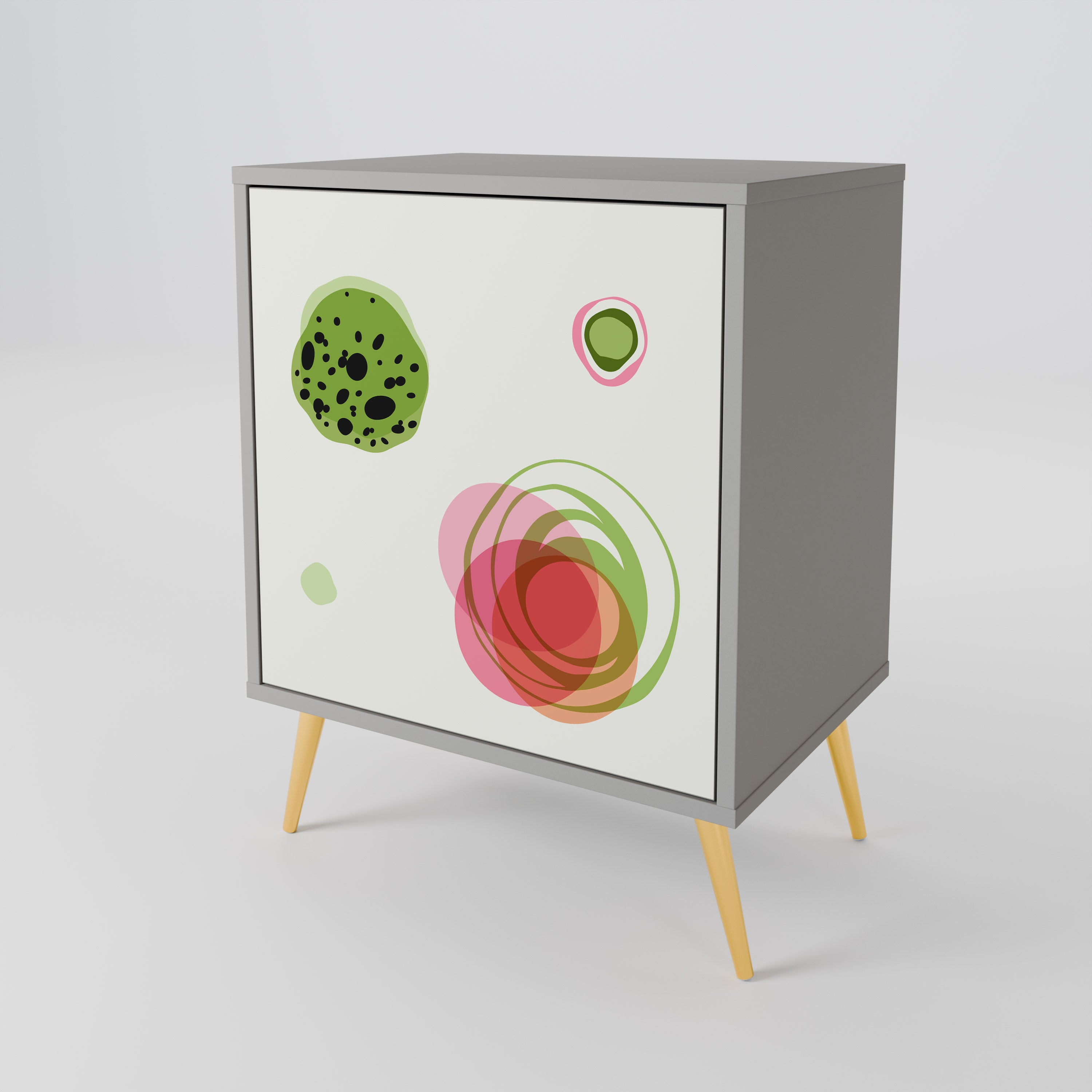 COLORFUL COSMOS 1-Door Sideboard