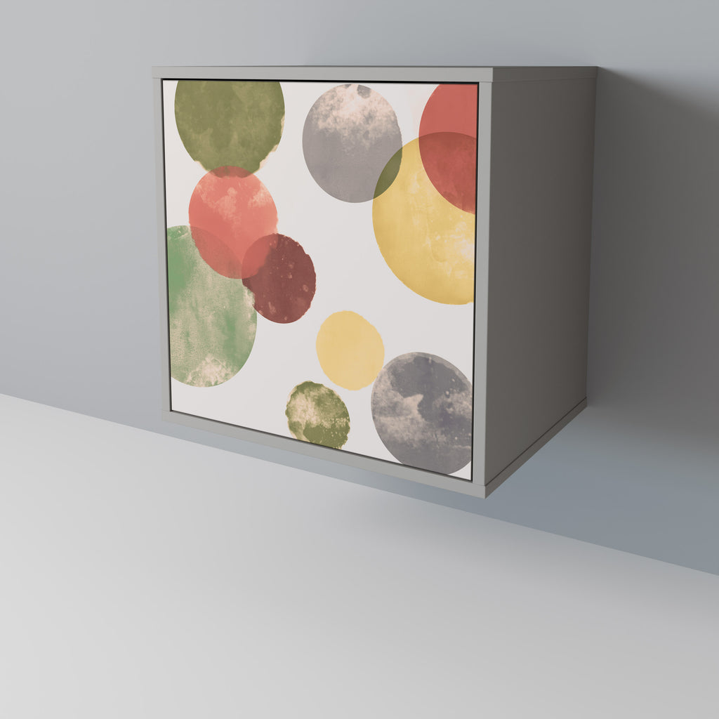 Aparador FLEETING HAPPINESS de 1 puerta en acabado gris