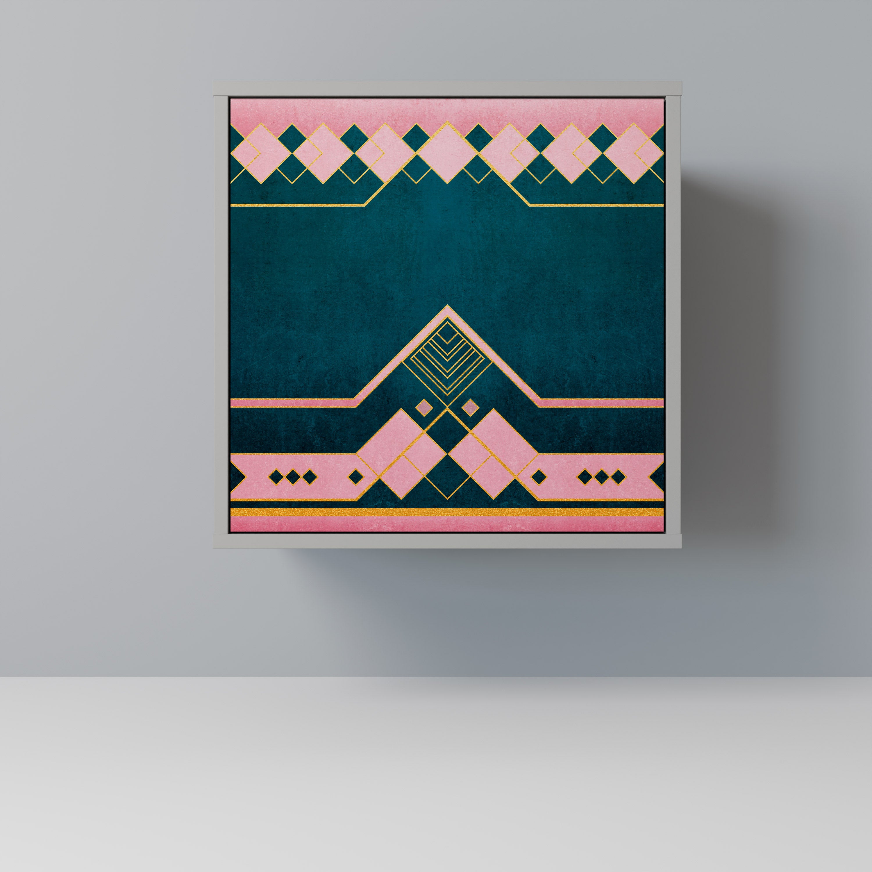 Aparador ROYAL COMPOSITION de 1 puerta en acabado gris