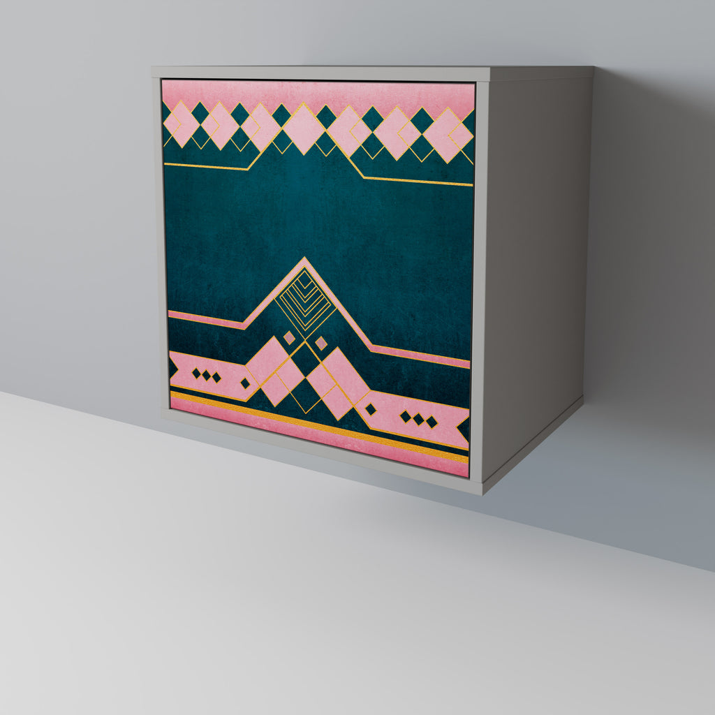 Aparador ROYAL COMPOSITION de 1 puerta en acabado gris