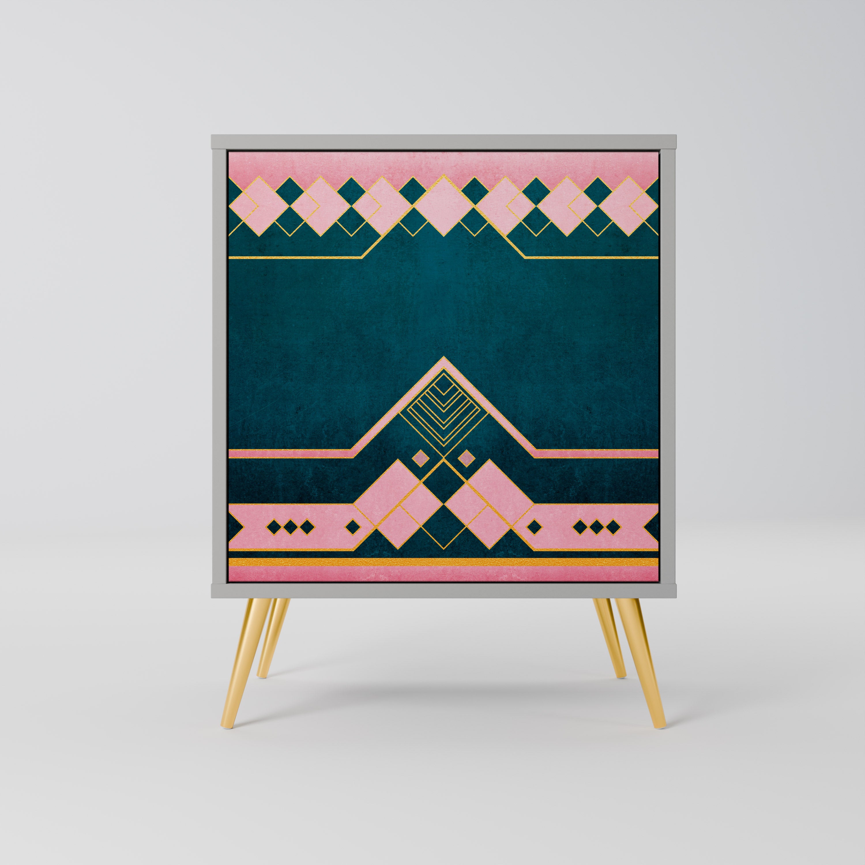 Aparador ROYAL COMPOSITION de 1 puerta en acabado gris