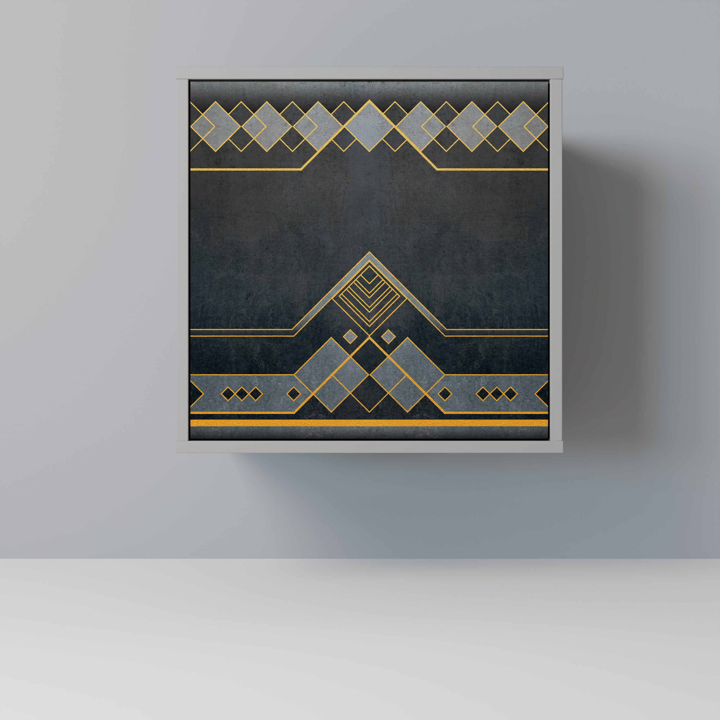 Aparador ROYAL ORDINARINESS de 1 puerta en acabado gris