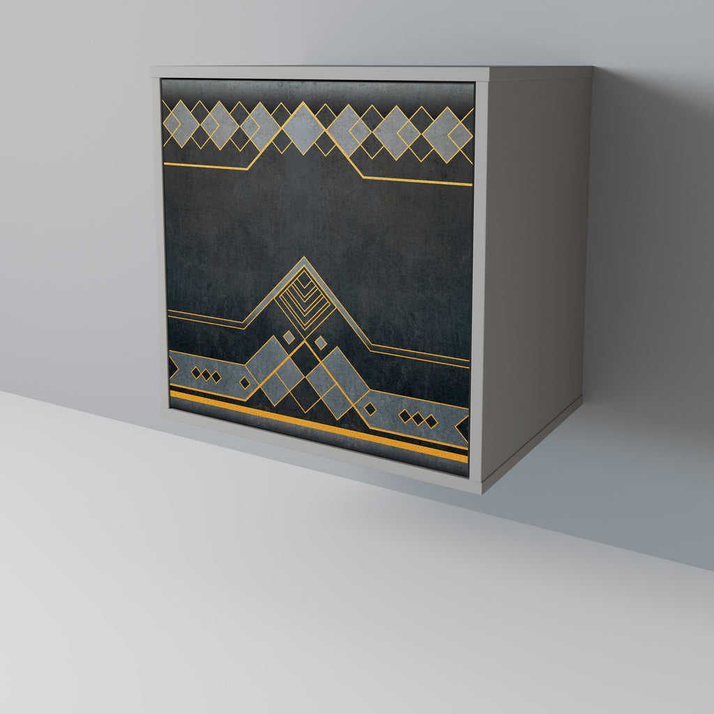 Aparador ROYAL ORDINARINESS de 1 puerta en acabado gris