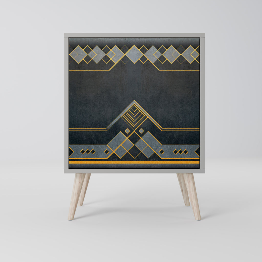 Aparador ROYAL ORDINARINESS de 1 puerta en acabado gris