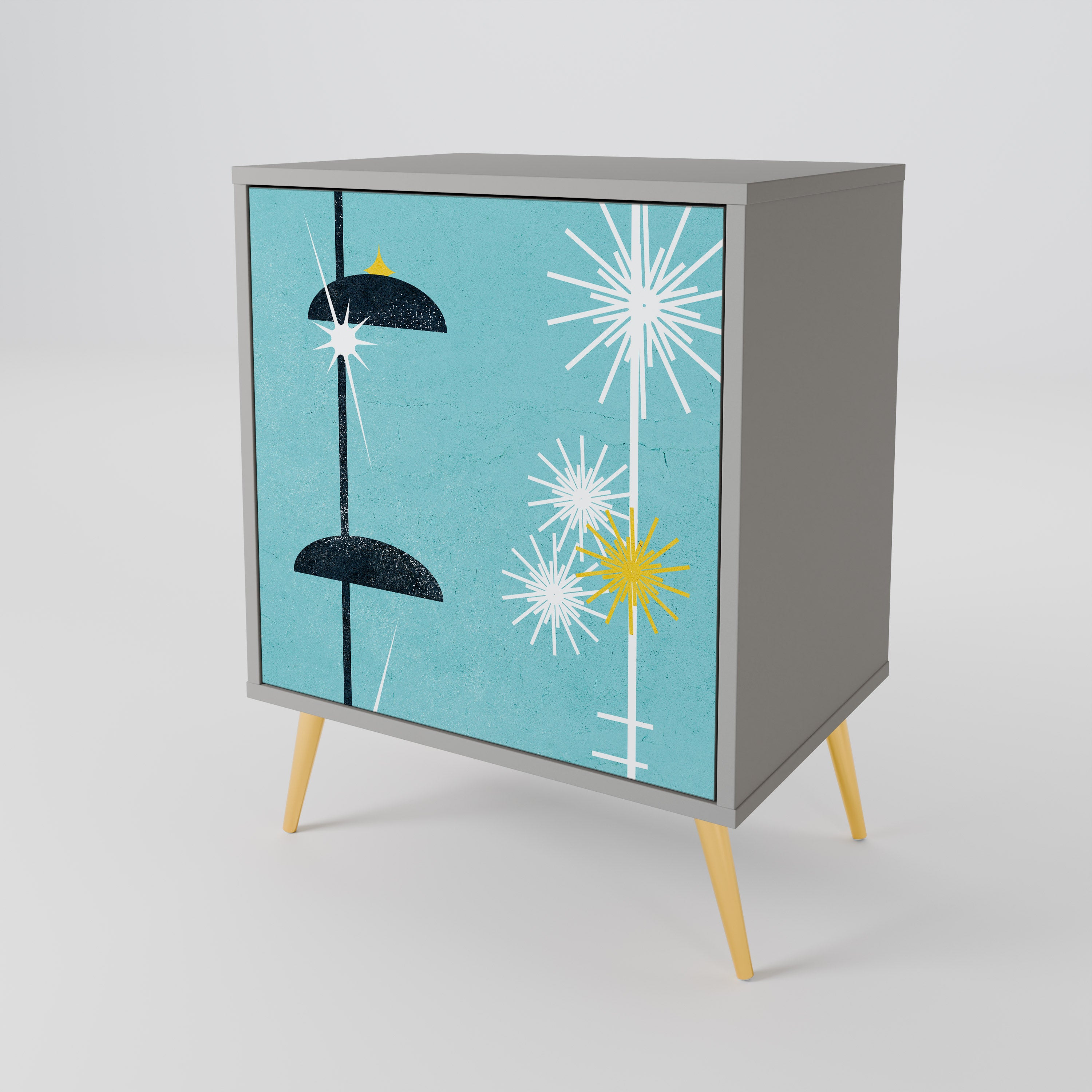 PATHS TO HAPPINESS 1-Door Sideboard