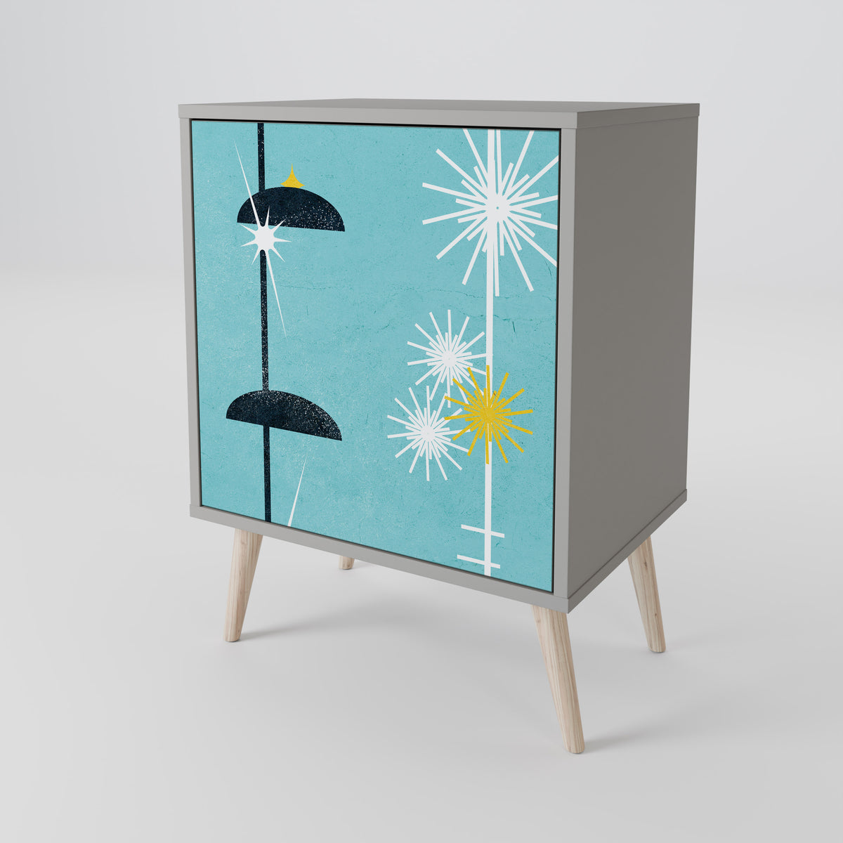 PATHS TO HAPPINESS 1-Door Sideboard