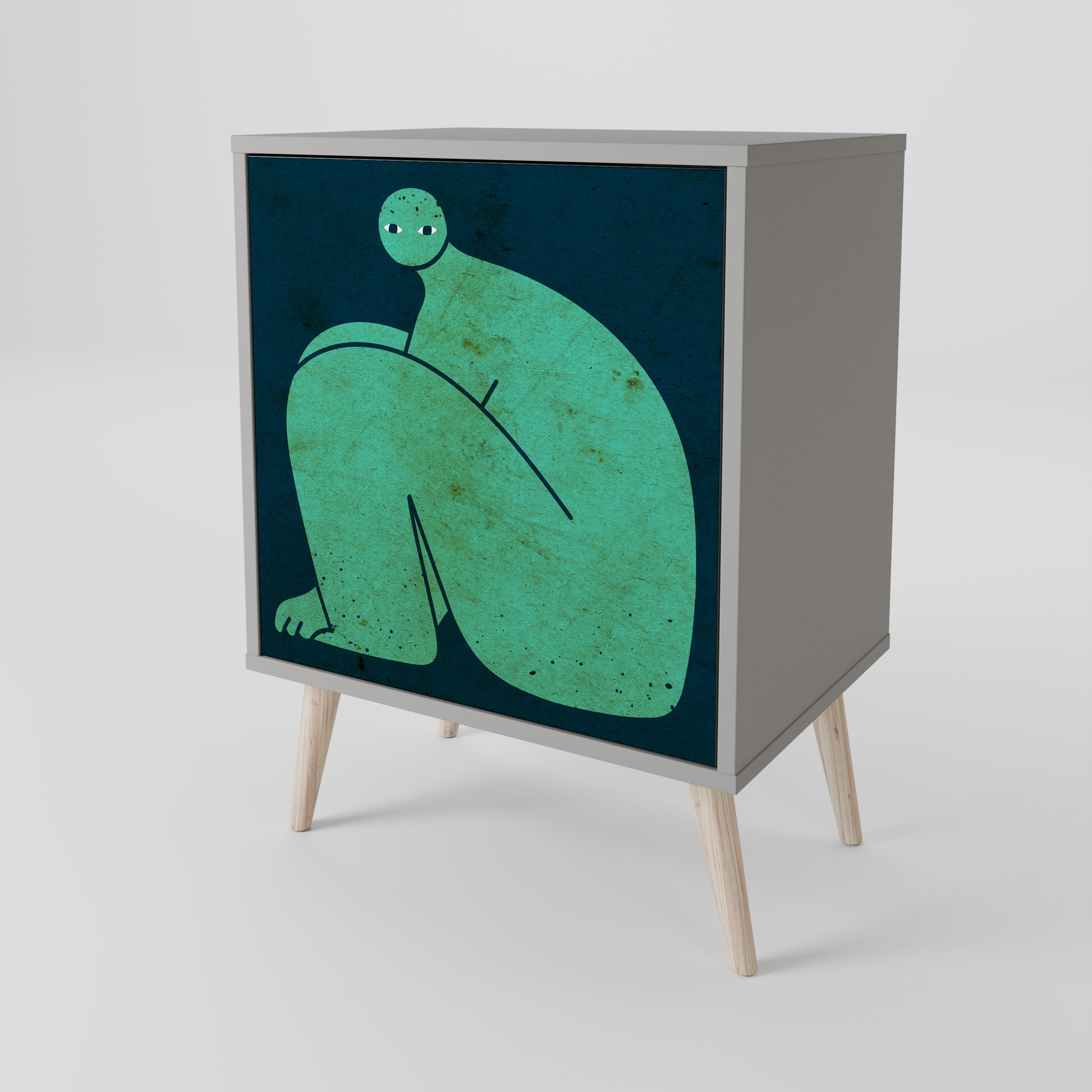 TOGETHER BUT SEPARATELY 1-Door Sideboard