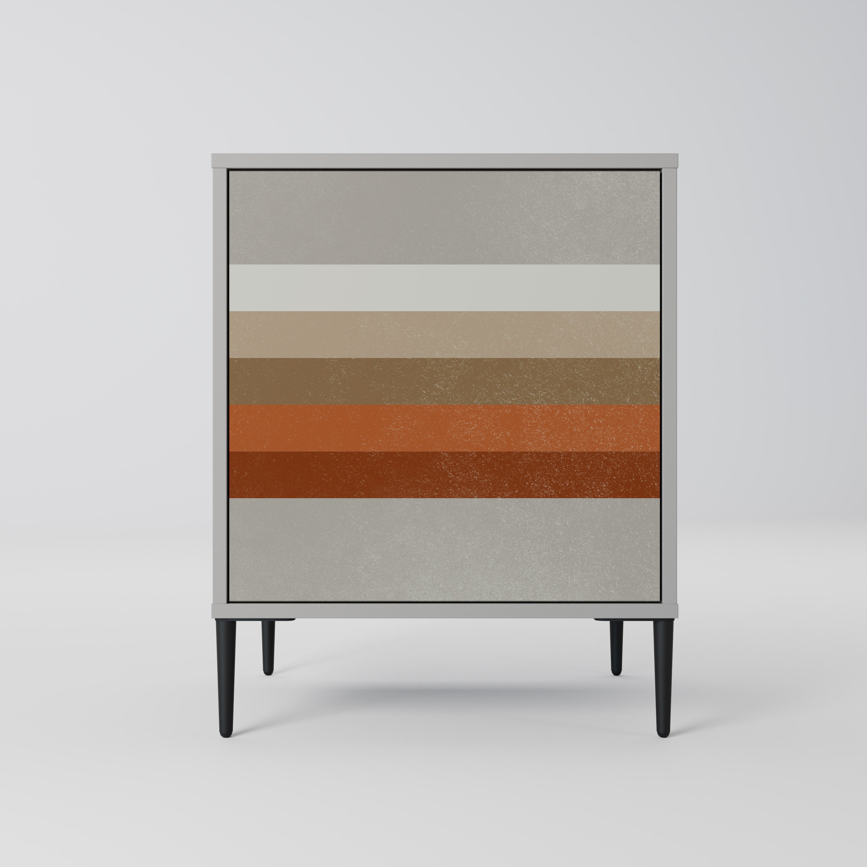 Aparador PECULIAR TRAIL de 1 puerta en acabado gris