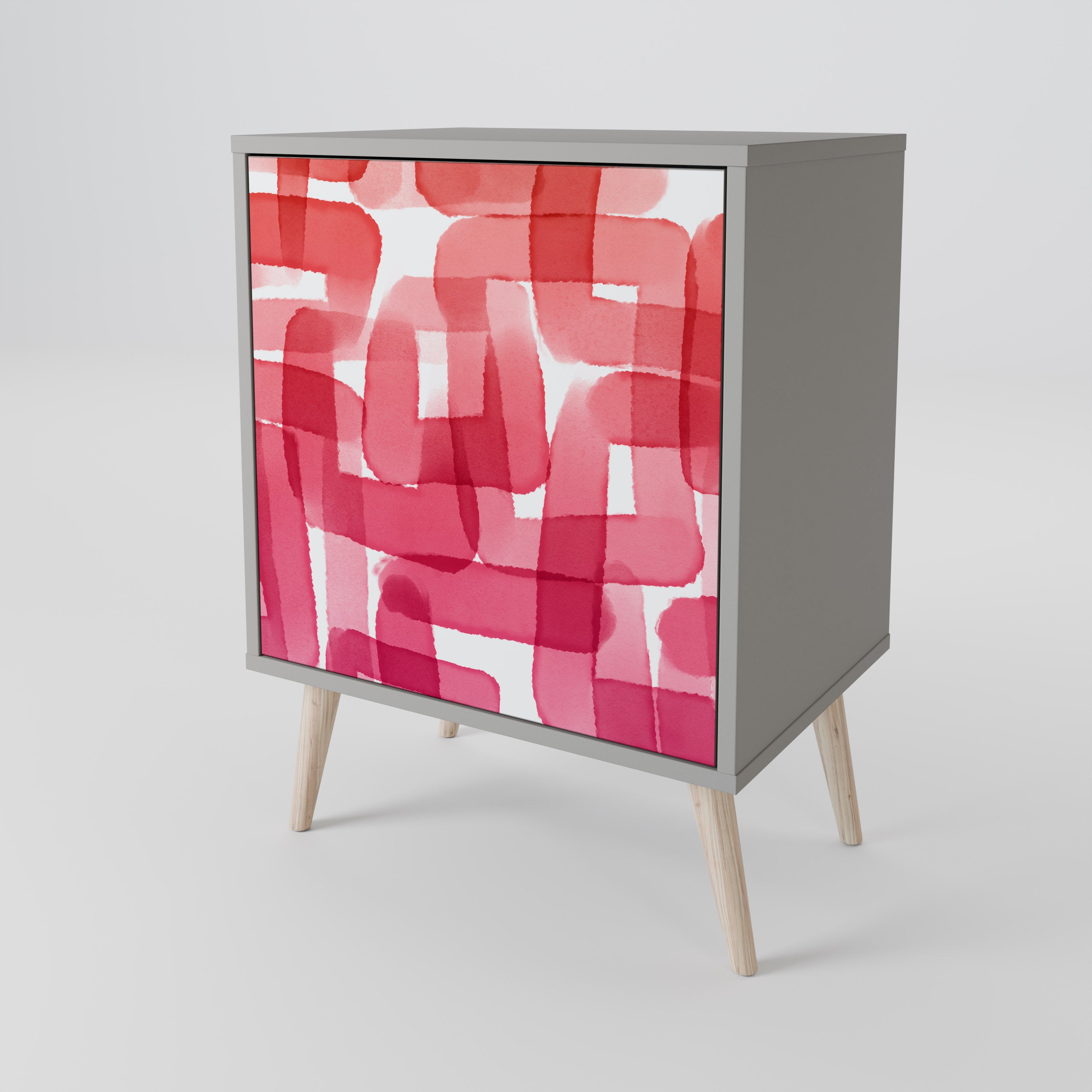 KALEIDOSCOPIC CUBISM 1-Door Sideboard