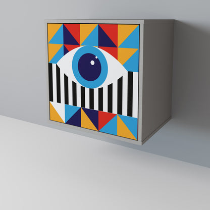 ABSTRACTION AND GEOMETRY Aparador de 1 Puerta