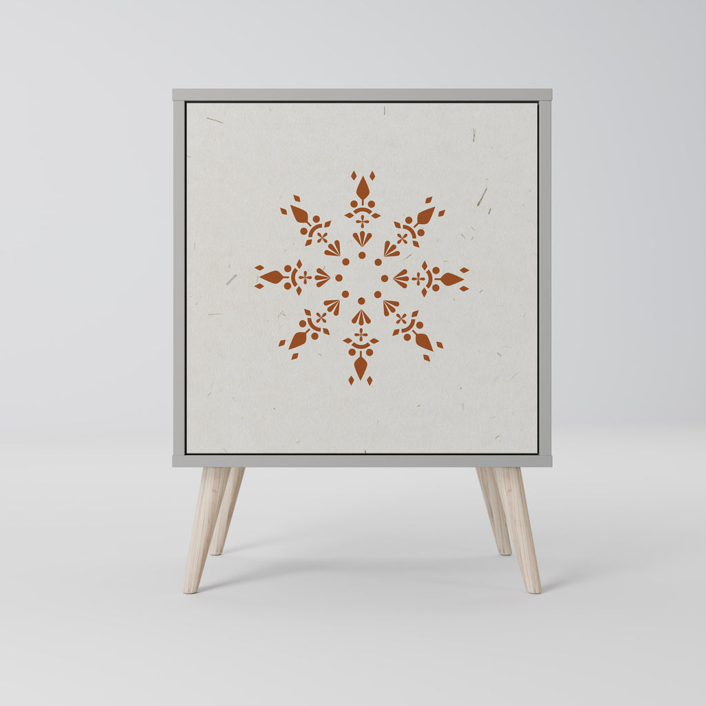 Aparador DAILY HARMONY de 1 puerta en acabado gris