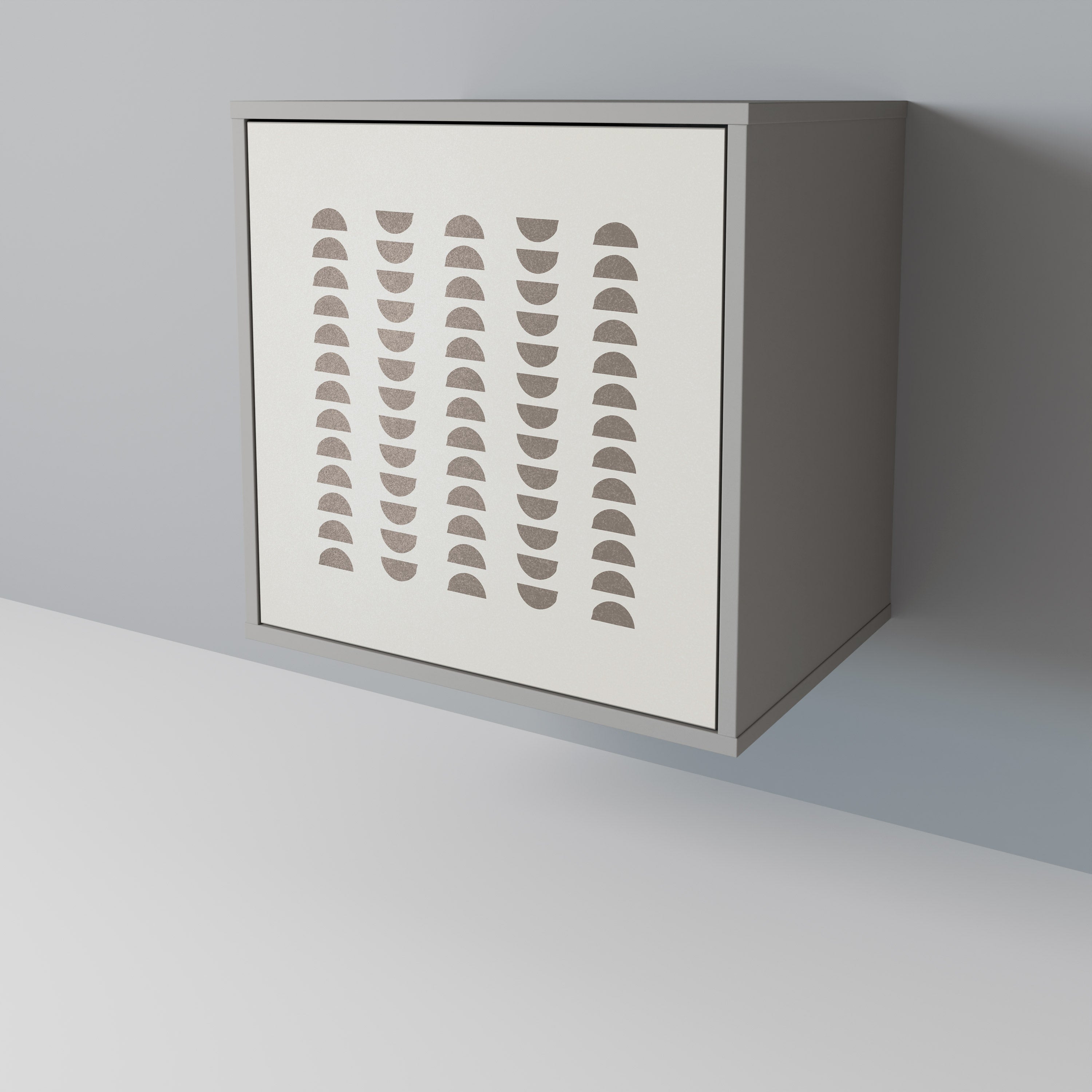 Aparador HARMONY ESSENCE de 1 puerta en acabado gris