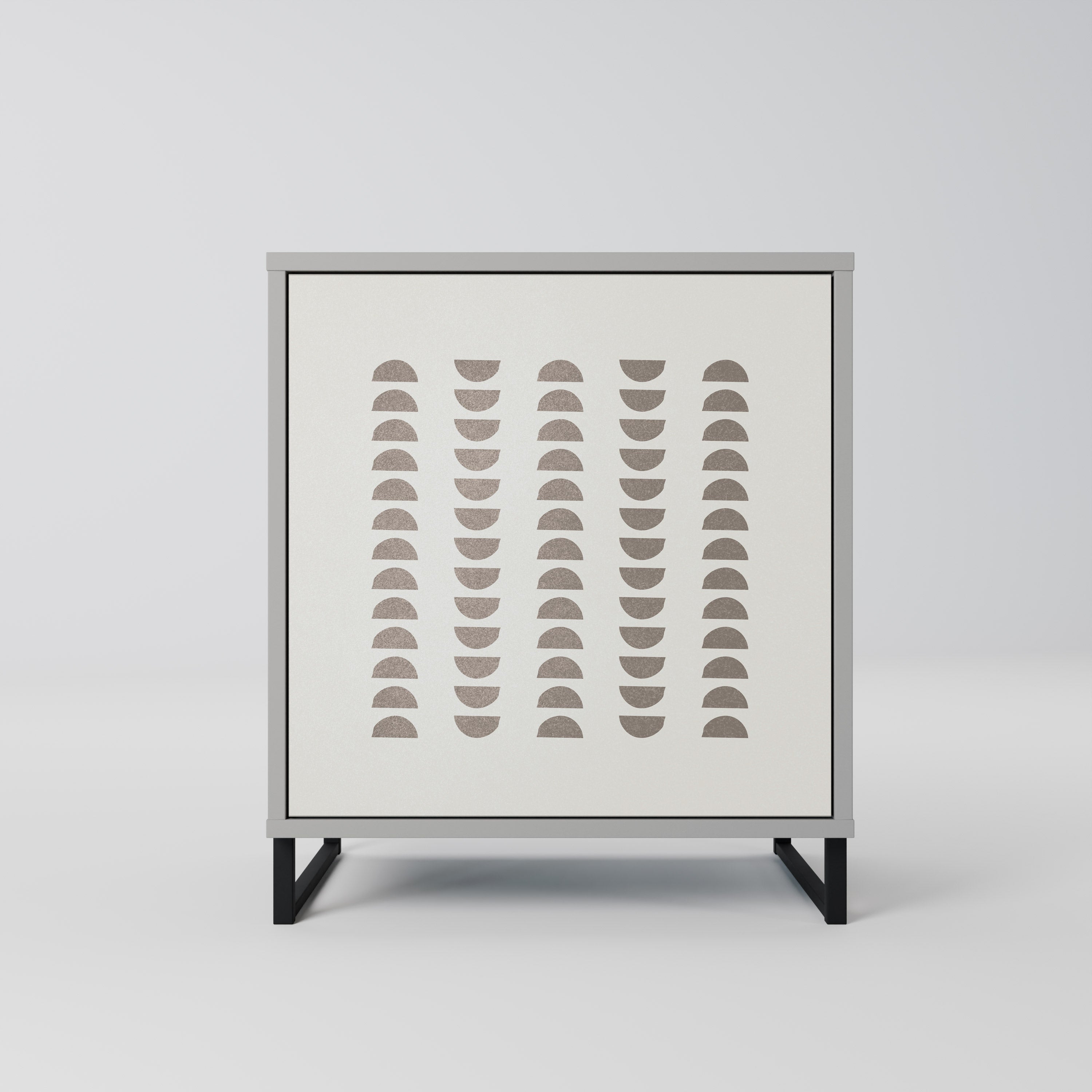 Aparador HARMONY ESSENCE de 1 puerta en acabado gris