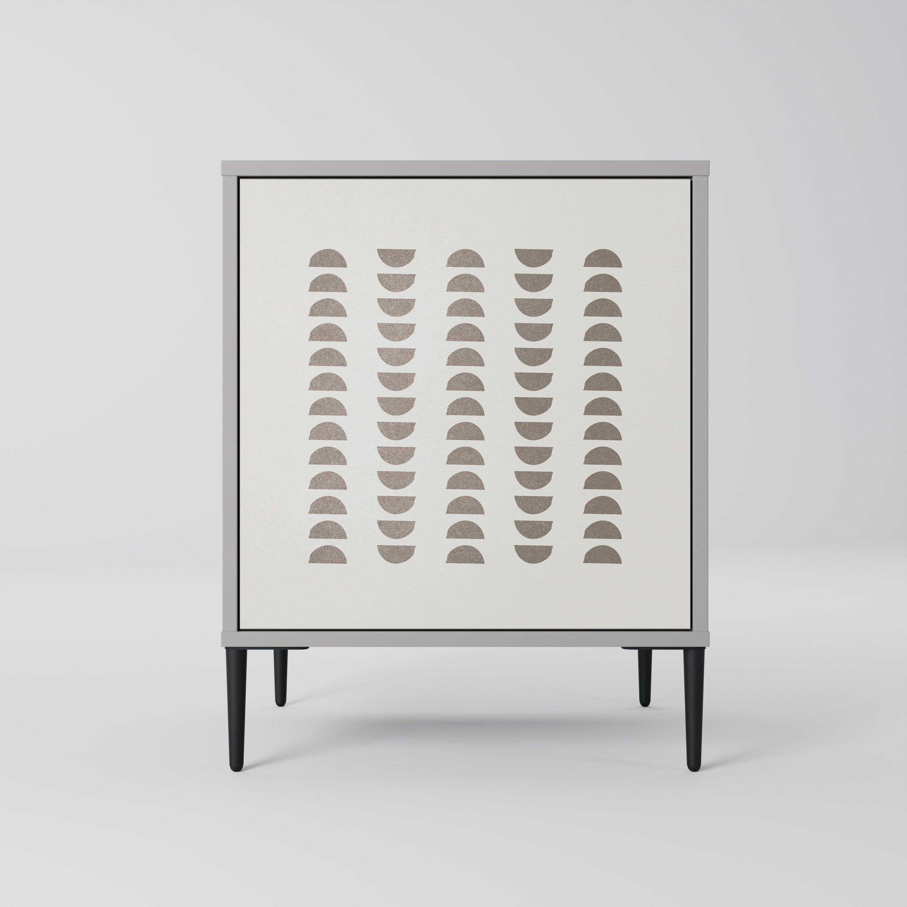 Aparador HARMONY ESSENCE de 1 puerta en acabado gris