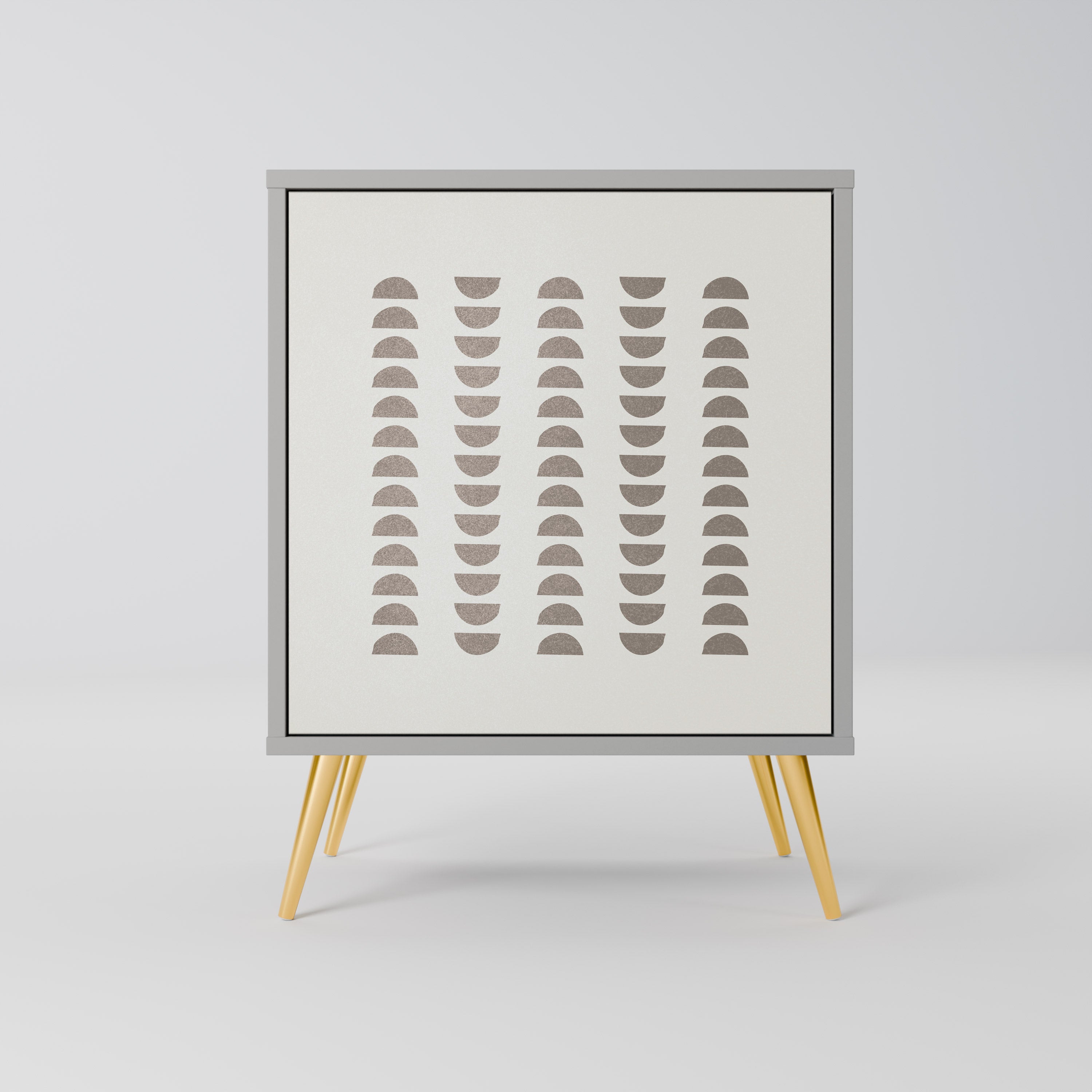 Aparador HARMONY ESSENCE de 1 puerta en acabado gris